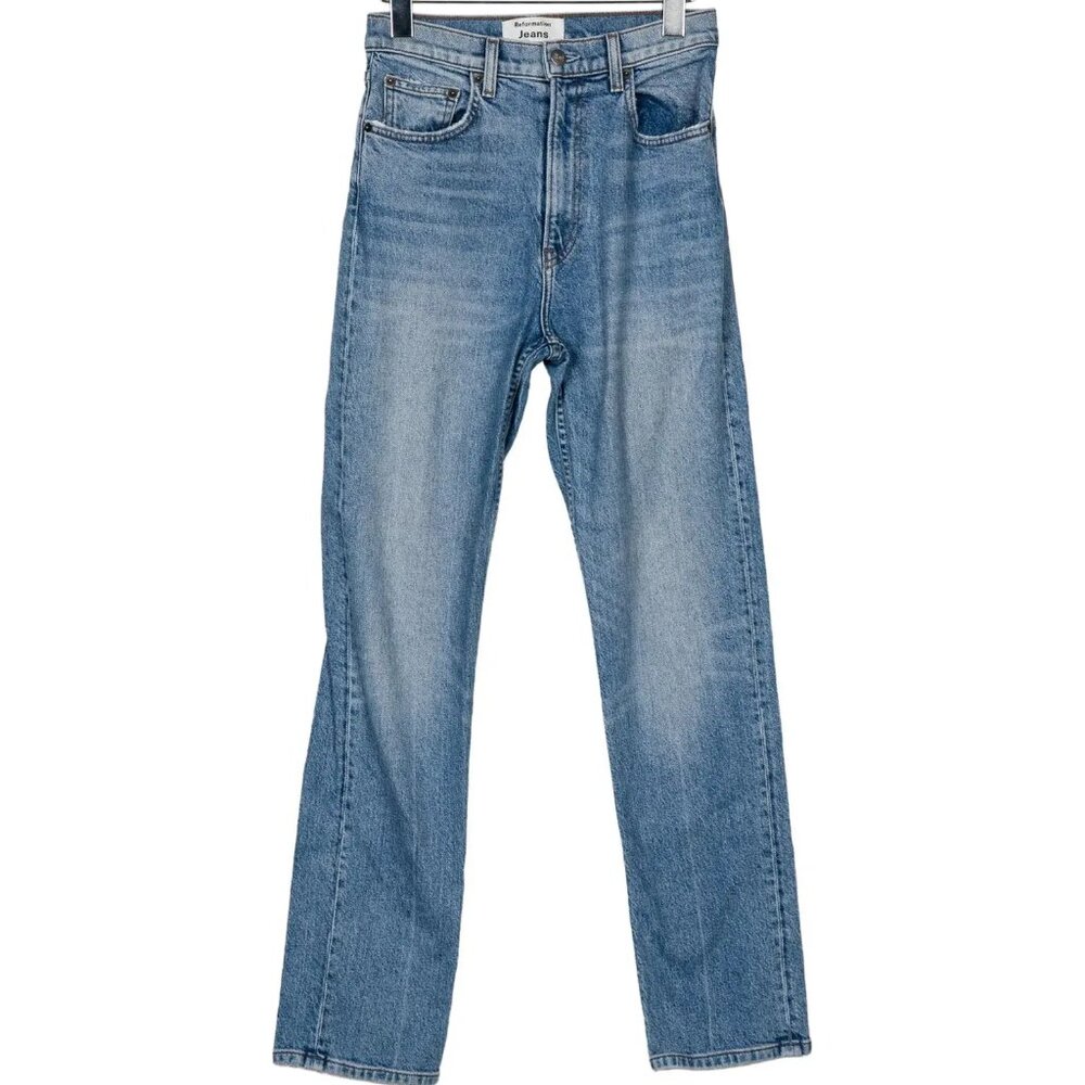 Reformation Mid-Rise Skinny Leg Jeans